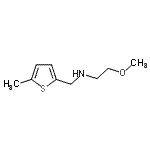 CAS#: 892570-84-2, 2-Methoxy-N-[(5-methyl-2-thienyl)methyl]ethanamine