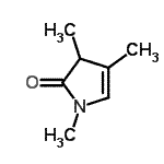 CAS#: 89267-88-9, 1,3,4-Trimethyl-1,3-dihydro-2H-pyrrol-2-one