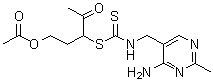 CAS#: 89285-03-0, 1-[2-(Acetoxy)Ethyl]-2-Oxopropyl [(4-Amino-2-Methyl-5-Pyrimidinyl)Methyl]Dithiocarbamate