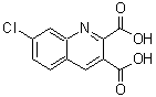 CAS 登录号：892874-52-1， 7-氯-2,3-喹啉二甲酸
