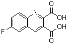 CAS#: 892874-70-3, 6-Fluoro-2,3-quinolinedicarboxylic acid