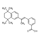 CAS#: 89315-17-3, 3-[(1E)-2-(5,5,8,8-Tetramethyl-5,6,7,8-tetrahydro-2-naphthalenyl)-1-propen-1-yl]benzoic acid