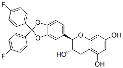 CAS#: 89329-09-9, (2R-trans)-2-[2,2-Bis(4-Fluorophenyl)-1,3-Benzodioxol-5-Yl]-3,4-Dihydro-2H-1-Benzopyran-3,5,7-Triol