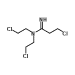 CAS#: 89353-72-0, (1E)-3-Chloro-N,N-bis(2-chloroethyl)propanimidamide