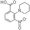 CAS 登录号：893611-92-2， 3-硝基-2-(1-哌啶基)苯甲酸
