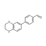 CAS#: 893737-31-0, 4-(2,3-Dihydro-1,4-benzodioxin-6-yl)benzaldehyde