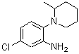 CAS#: 893751-38-7, 5-Chloro-2-(2-methyl-1-piperidinyl)aniline