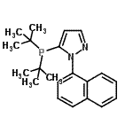 CAS 登录号：894085-97-3， 5-[二(2-甲基-2-丙基)膦基]-1-(1-萘基)-1H-吡唑