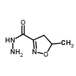 CAS#: 89417-90-3, 5-Methyl-4,5-dihydro-1,2-oxazole-3-carbohydrazide