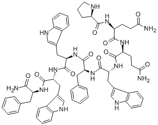 CAS 登录号：89457-20-5， (D-脯氨酰4,D-色氨酰7,9,10,苯丙氨酰11)-物质 P (4-11)