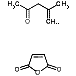 CAS 登录号：89458-64-0， 2,5-呋喃二酮-4-甲基-4-戊烯-2-酮(1:1)