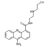 CAS#: 89459-30-3, 9-Amino-N-{2-[(2-hydroxyethyl)amino]ethyl}-4-acridinecarboxamide