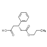 CAS#: 894810-01-6, (3S)-5-Oxo-3-phenyl-5-propoxypentanoic acid