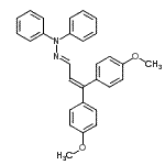 CAS#: 89505-08-8, (2E)-2-[3,3-Bis(4-methoxyphenyl)-2-propen-1-ylidene]-1,1-diphenylhydrazine
