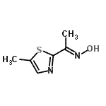 CAS#: 89532-55-8, (1E)-N-Hydroxy-1-(5-methyl-1,3-thiazol-2-yl)ethanimine