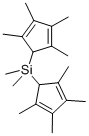 CAS#: 89597-05-7, Dimethylbis(2,3,4,5-Tetramethyl-2,4-Cyclopentadien-1-Yl)Silane