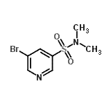 CAS#: 896160-99-9, 5-bromo-N,N-dimethyl-pyridine-3-sulfonamide
