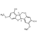CAS#: 89647-64-3, (6aS,11aS)-2,9-Dimethoxy-6a,11a-dihydro-6H-[1]benzofuro[3,2-c]chromene-3,7-diol