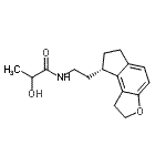 CAS#: 896736-21-3, 2-Hydroxy-N-{2-[(8S)-1,6,7,8-tetrahydro-2H-indeno[5,4-b]furan-8-yl]ethyl}propanamide