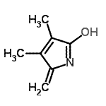 CAS#: 89686-46-4, 3,4-Dimethyl-5-methylene-1,5-dihydro-2H-pyrrol-2-one