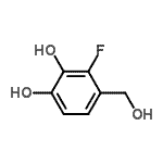 CAS#: 89735-28-4, 3-Fluoro-4-(hydroxymethyl)-1,2-benzenediol