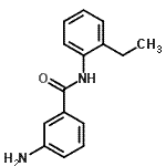 CAS#: 897594-72-8, 3-Amino-N-(2-ethylphenyl)benzamide