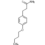 CAS 登录号：89790-06-7， 3-(4-丁氧基苯基)硫代丙酰胺