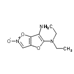 CAS#: 897938-73-7, N<sup>5</sup>,N<sup>5</sup>-Diethylfuro[2,3-d][1,2]oxazole-5,6-diamine 2-oxide