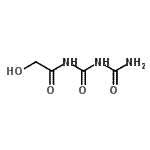 CAS#: 89802-97-1, N-(Carbamoylcarbamoyl)-2-hydroxyacetamide