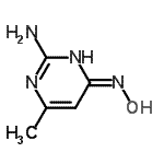 CAS#: 89808-19-5, N<sup>4</sup>-Hydroxy-6-methyl-2,4-pyrimidinediamine