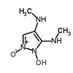 CAS 登录号：898250-06-1， 4,5-二(甲基氨基)-1H-吡唑-1-醇2-氧化物