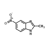 CAS#: 89843-46-9, 2-Methyl-6-nitro-1H-benzimidazole