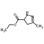 CAS 登录号：89851-94-5， 乙基3-甲基-4,5-二氢-1H-吡唑-5-羧酸酯