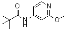 CAS#: 898561-71-2, N-(2-Methoxy-4-pyridinyl)-2,2-dimethylpropanamide