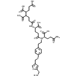 CAS#: 89873-36-9, N-(4,5,7-Tricarboxyheptanoyl)-L-gamma-glutamyl-N<sup>2</sup>-[2-(4-{[5-(aminomethyl)-3-furyl]methoxy}phenyl)ethyl]-L-glutamine