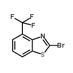 CAS#: 898748-19-1, 2-Bromo-4-(trifluoromethyl)-1,3-benzothiazole