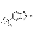 CAS#: 898748-35-1, 2-Chloro-6-(2-methyl-2-propanyl)-1,3-benzothiazole