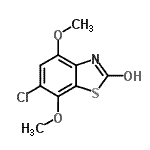 CAS#: 898748-53-3, 6-Chloro-4,7-dimethoxy-1,3-benzothiazol-2-ol