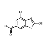 CAS#: 898748-63-5, 4-Chloro-6-nitro-1,3-benzothiazol-2-ol
