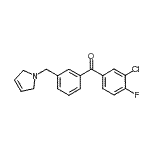 CAS#: 898749-15-0, (3-Chloro-4-fluorophenyl)[3-(2,5-dihydro-1H-pyrrol-1-ylmethyl)phenyl]methanone