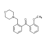 CAS 登录号：898749-96-7， (2-甲氧基苯基)[2-(4-吗啉基甲基)苯基]甲酮