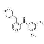 CAS#: 898750-59-9, (3,5-Dimethylphenyl)[2-(4-morpholinylmethyl)phenyl]methanone