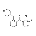 CAS#: 898750-98-6, (2,3-Dichlorophenyl)[2-(4-morpholinylmethyl)phenyl]methanone