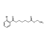 CAS#: 898751-30-9, Ethyl 7-(2-bromophenyl)-7-oxoheptanoate