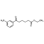 CAS 登录号：898751-50-3， 乙基6-(3-甲基苯基)-6-氧代己酸酯