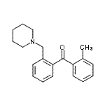 CAS#: 898751-65-0, (2-Methylphenyl)[2-(1-piperidinylmethyl)phenyl]methanone
