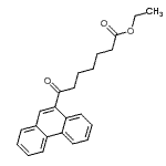 CAS 登录号：898752-92-6， 乙基7-氧代-7-(9-菲基)庚酸酯