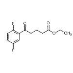 CAS#: 898753-16-7, Ethyl 5-(2,5-difluorophenyl)-5-oxopentanoate