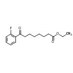 CAS 登录号：898753-44-1， 乙基8-(2-氟苯基)-8-氧代辛酸酯
