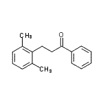 CAS#: 898754-24-0, 3-(2,6-Dimethylphenyl)-1-phenyl-1-propanone